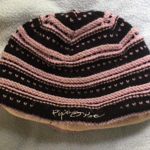 Fleece lined hat